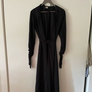 L/S Natalie Martin silk wrap dress
